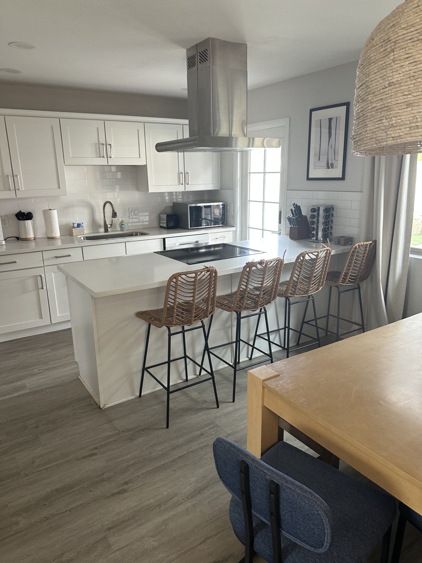 Modern office environment in